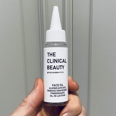 Almond Avocado Babassu Grape Seed Pomegranate Organic Facial Oil