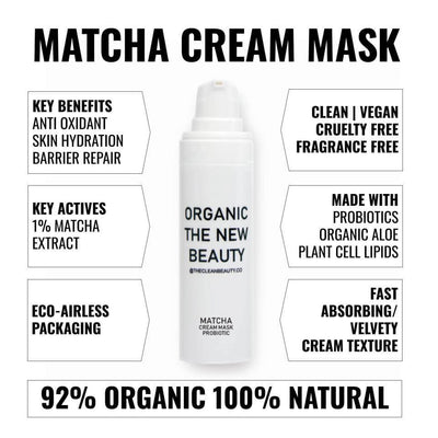 Fermented Matcha Green Tea Face Mask