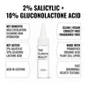 Gluconolactone And Salicylic Acid Serum For Acne