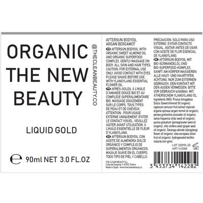 liquid gold | body hair oil | bio-organic freeshipping - THE CLEAN BEAUTY.CO