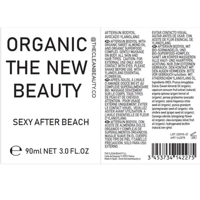 sexy after beach | aftersun body oil | bio-organic freeshipping - THE CLEAN BEAUTY.CO